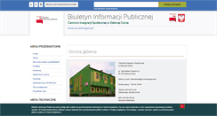 Desktop Screenshot of cis.bipzielonagora.pl