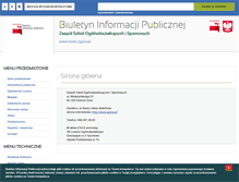 Tablet Screenshot of lo7.bipzielonagora.pl